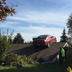 Illustration for article titled How In Tarnation Did This Mustang End Up On A Roof?
